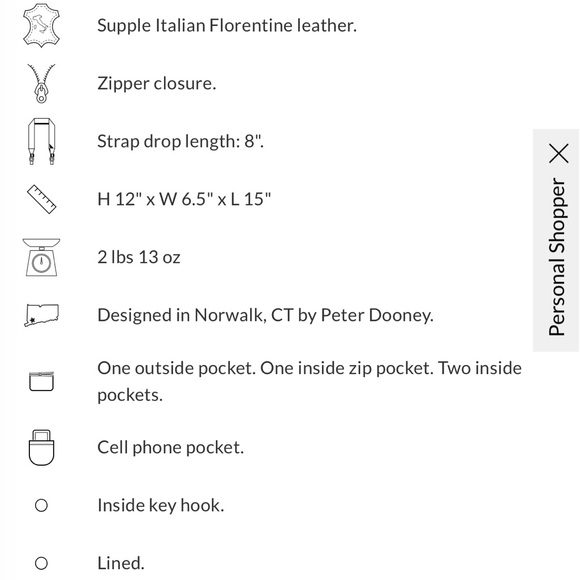 Dooney and Bourke Florentine Domed Buckle Satchel - Picture 10 of 16